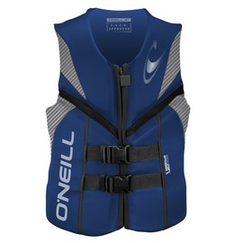 O'Neill Men's Reactor USCG Life Vest,Pacific/Lunar/Black,Large
