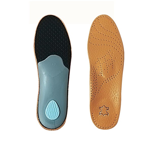 Orthotic Leather Shoe Insoles Inserts For Women, Reduce Discomfort Prevent