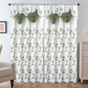 Petrichor Embroidered Sheer Curtain 2 Panels Set - Luxury Window