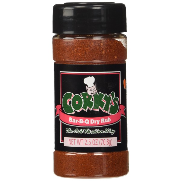 Corky's Bar-B-Q Dry Rub: Barbecue Seasoning The Old Fashion Way