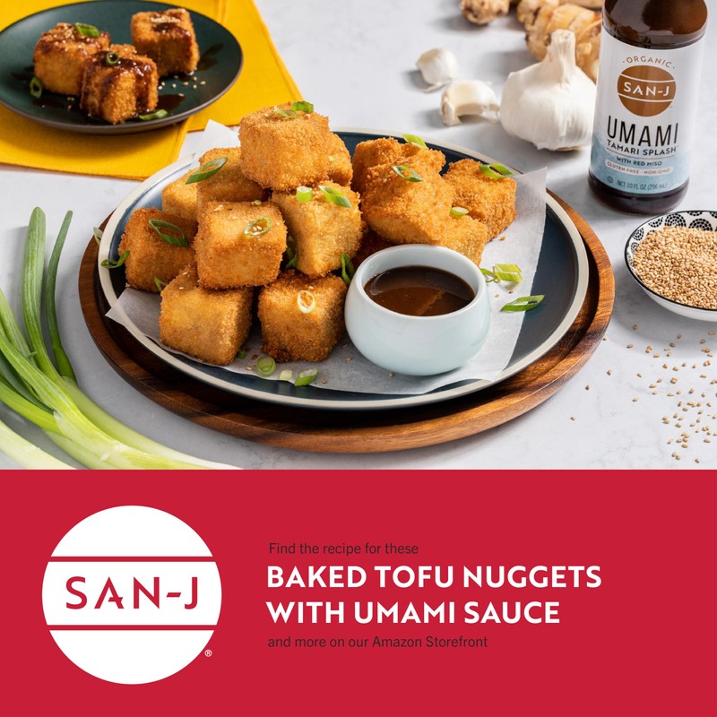SAN J INTERNATIONAL Organic Umami Tamari Splash, 10 FZ