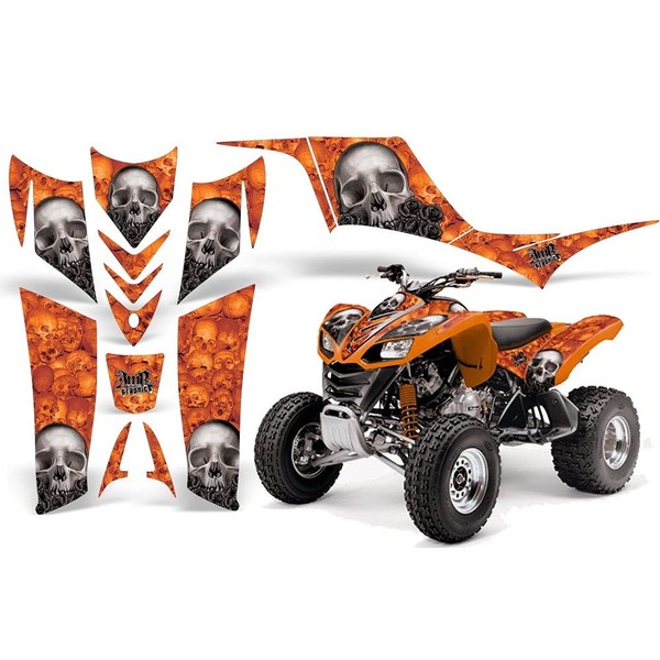 AMR Racing ATV Graphics kit Sticker Decal Compatible with Kawasaki