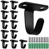 Pack of 12 Ceiling Hooks, Stainless Steel Wall Mounted Ceiling