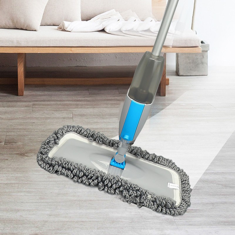 Spray Mop Versatile 300ml Refillable Bottle Dust Removal Floor Cleaning