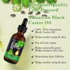 Jamaica Black Castor Oil for Hair, Skin, and Nails ，Strengthen,
