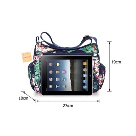 Surchar Women's Shoulder Bag, Crossbody Bag, Nylon, Mother's Bag, Lightweight, Casual, Popular, Mother's Day Gift, bamboo bird