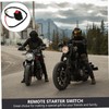 iplusmile Push Button Starter for Motorcycles Remote Compatible Ignition Horn