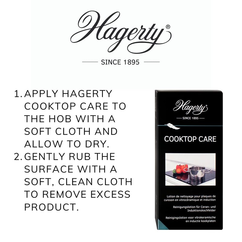Hagerty Cooktop Cleaning Care Multi Purpose – Pack of 4