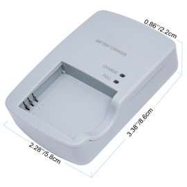 CB-2LY CB-2LYE Quick Battery Charger Compatible with Canon: for NB-6L NB-6LH Battery PowerShot D10 D20 D30 S90 S95 S120 S200 SD770 is SD980 is SD1200 is SD1300 is SD3500 is SD4000 is Elph 500 HS