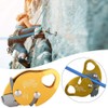 Climbing Descender Self-Braking Stop Climbing Rope Grab Stopper Peak Gear