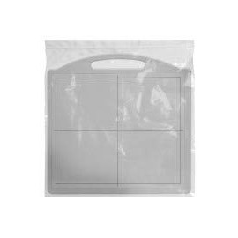 X-Ray Cassette/Receptor Covers - 22" x 24" Zip Top Disposable Bag, Fits DR Panels, 16x19 or 20x20 Receptors, 2 mil (Box of 100), USA Made