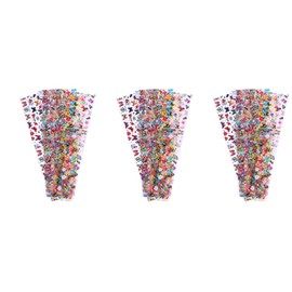 Baluue 90 Pcs Nail Art Stickers Set 10 Styles Nail Tip Decals for Women Easy DIY Fashion Patterns