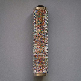 ZEALMAX Multicolor Glass Classic Pewter Kaleidoscope Handmade Kaleidoscope Classic Nostalgic Toy for Kids Adults