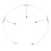 Kisangel 5sets Wire Fishing Trace Leaders Kit Tangling Fishing Rigs