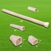 plusgutter Rain Gutter Downspout Extensions Flexible, Drain Downspout Extender,Down Spout