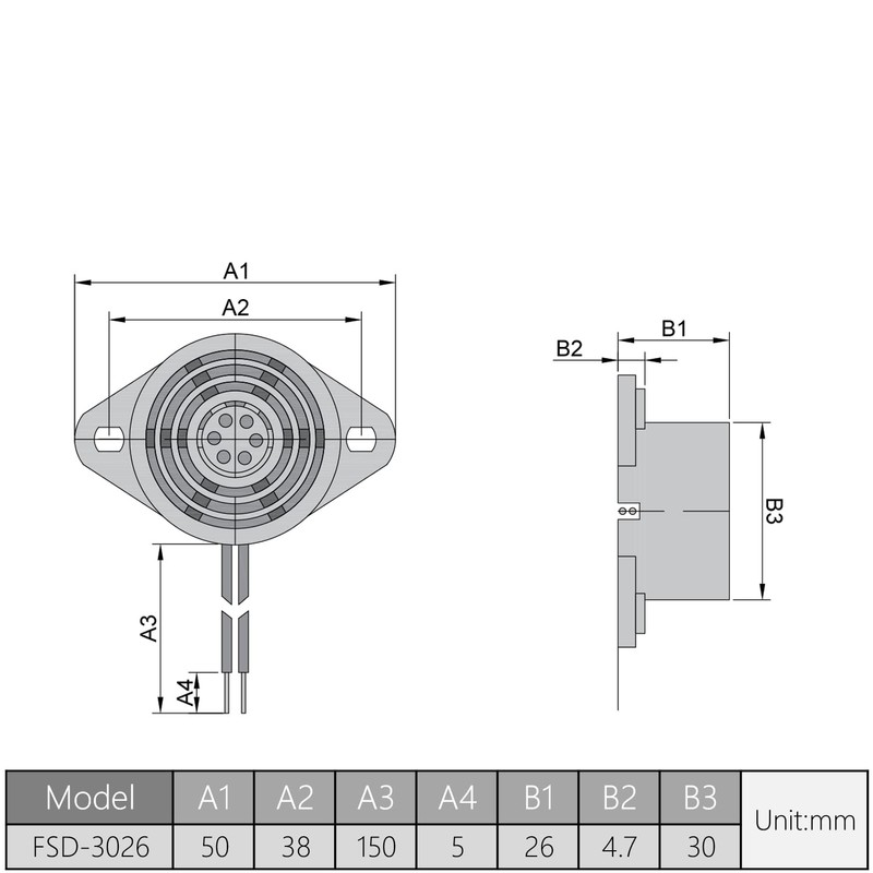 Fielect 2Pcs DC12V 80dB Active Electronic Buzzer Alarm Sounder Intermittent