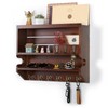Innovation Key Holder for Wall, Mail Organizer with Key Hooks,