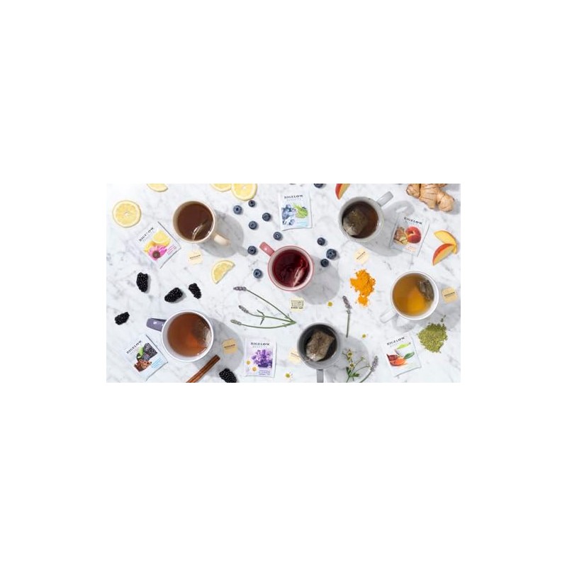 Bigelow Benefits Wellness Tea Variety Pack - Caffeinated & Herbal