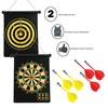 Magnetic Dart Board – Hanging Reversible Dartboard and Bullseye Game