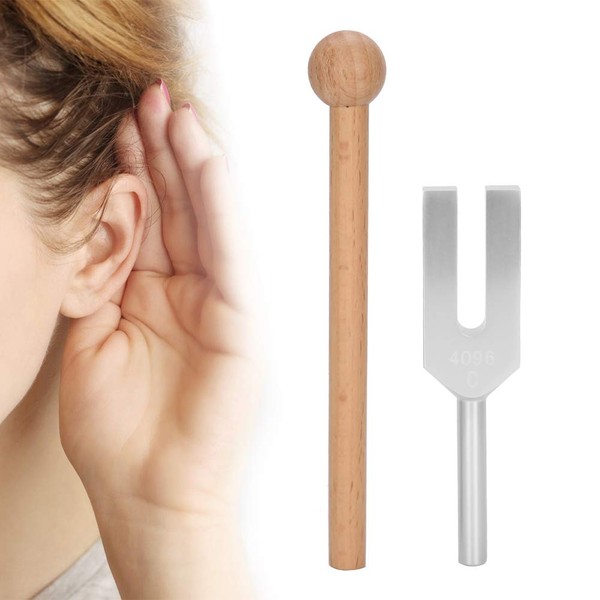 Brrnoo 4096Hz High Frequency Tuning Fork, Aluminum Alloy Medical Tuning