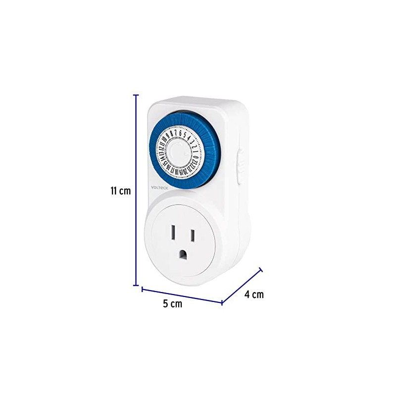 Volteck TEM-1B, Temporizador analógico 1 Evento, intervalos de 30 min