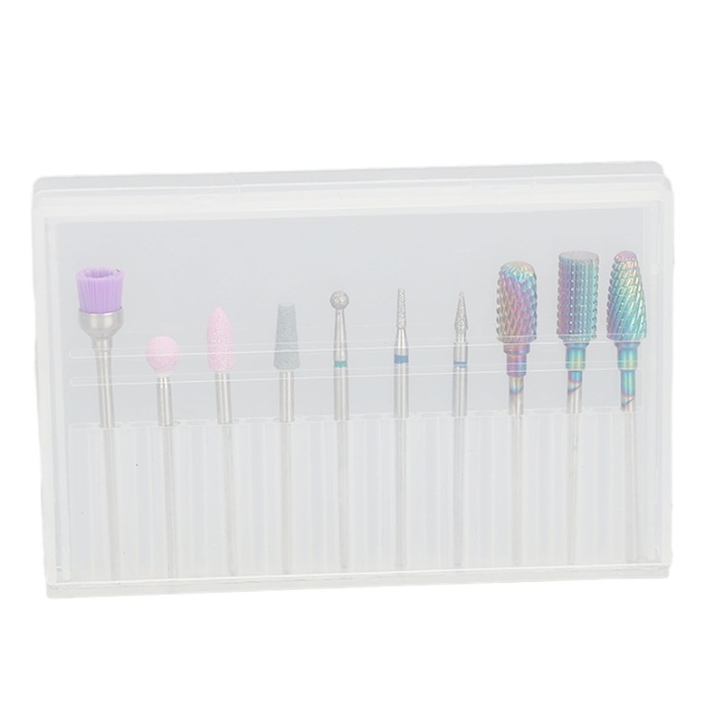 Nail Drill Bits Set Tungsten Steel Nail Art Grinding Head