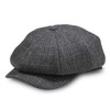 AYAMAYA Schirmmütze Herren Flat, Shelby Mütze Gatsby Newsboy Cap Tellermütze