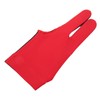 Left Hand Billiard Gloves Polyurethane Fiber Average Size Three Fingers