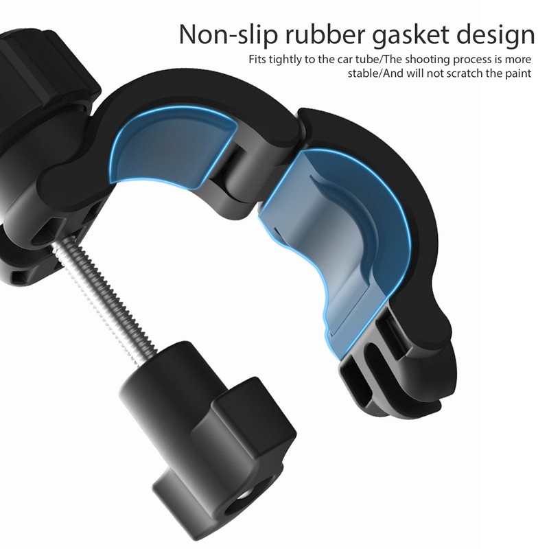 TELESIN 360° Outdoor Cycling Bicycle Fixed Pipe Clamp General Sports
