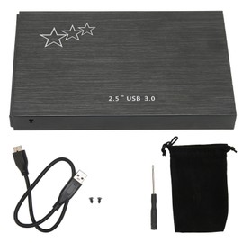 USB3.0 to SATA HDD Enclosure 2.5in USB3.0 to SATA Support UASP 3TB Maximum 6Gbps Widely Compatible Hard Disk Case