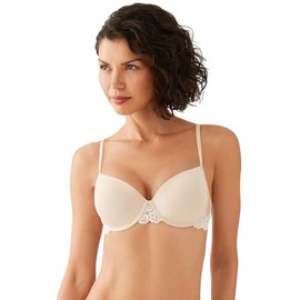 Wacoal womens Petite Embrace Lace Push Up Bra, Sand, 36A US