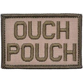 Tactical Gear Junkie - Ouch Pouch - 1x2 Patch - Coyote Brown Camo