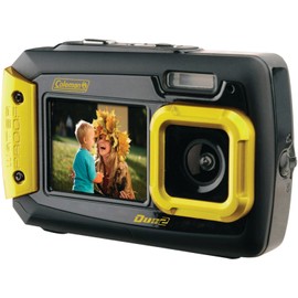 Coleman Duo2 2V9WP-Y Digital Camera with 2.7-Inch LCD (Yellow)
