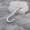 Briny River M10 Hook Bolt J Long Shank Threaded Bolt