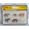 Woodland Scenics A2141 Farm Horse Stakes Figures Scale N 1:160