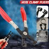 Swivel Flat Band Hose Clamp Pliers Repair Tool Secure Grip