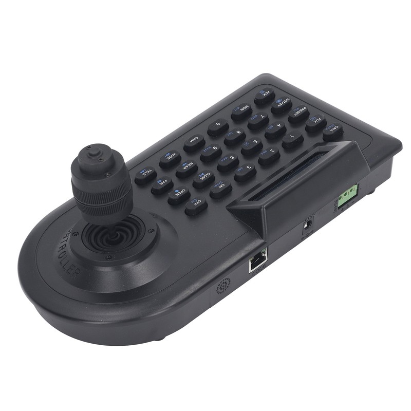 LCD Analog PTZ Camera Keyboard with 4D Joystick PTZ Speed