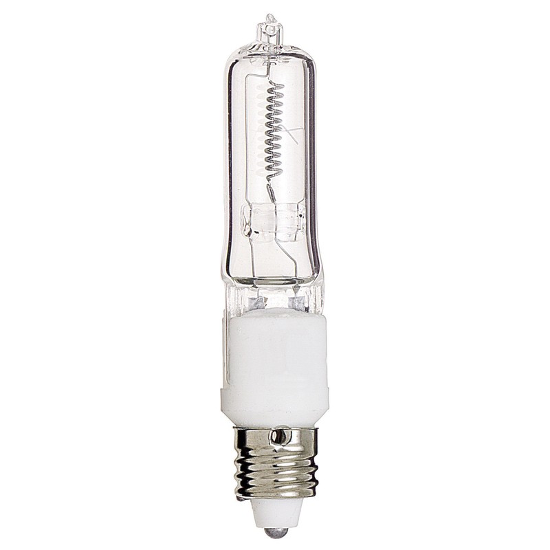 Pack of 10 – 100 Watt JDE11 Halogen candelabra bulb–100W
