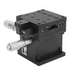 Manual Linear Stage Aluminum Alloy Black Anodized Surface XZ Axes