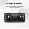 HmmtyRack Motorcycle Tool Bag,Universal Motorcycle Fork Bag,Waterproof PU Leather Roll