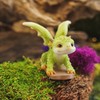 Rex The Green Dragon - Mini Collectible Fantasy Figurine (The
