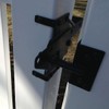 Self-Locking Gate Latch Heavy Duty Post Mount Automatic Gravity Lever