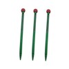 GLEAVI 2pcs Soil Thermometer Built Glass Rod to Portable Garden