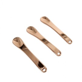 Cosmetic Cream Spoon Rose Gold 7ea