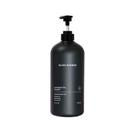 Blind Barber Lemongrass Tea Shampoo - Daily Sulfate-Free Shampoo for Men with Minty, Refreshing Scent - Removes Product Build-Up and Debris - Paraben 
