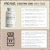 Creatine Tablets 600x - Optimal High Dose with 5685 mg