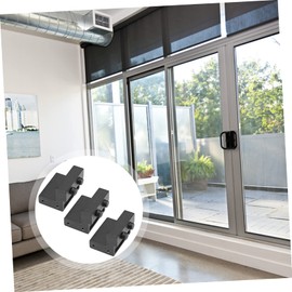 CORHAD Barn Door Stopper for Track 3pcs Sliding Door Limiter Bumper Made of Carbon Steel Anti-corrosion