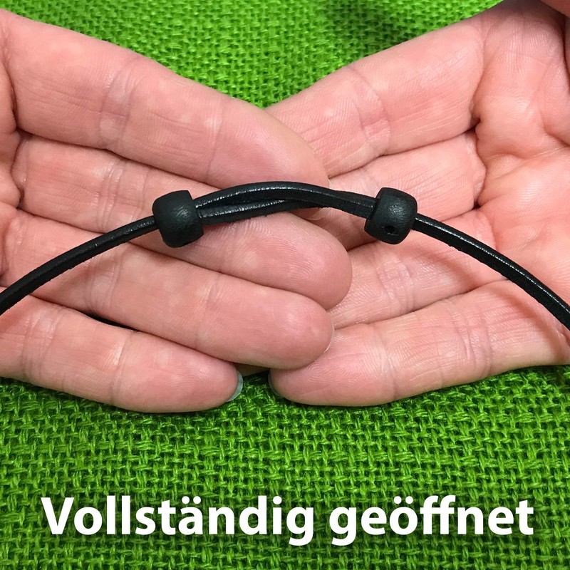 HANA LIMA Necklace Celtic Jewellery Celtic Knot Leather Chain Men