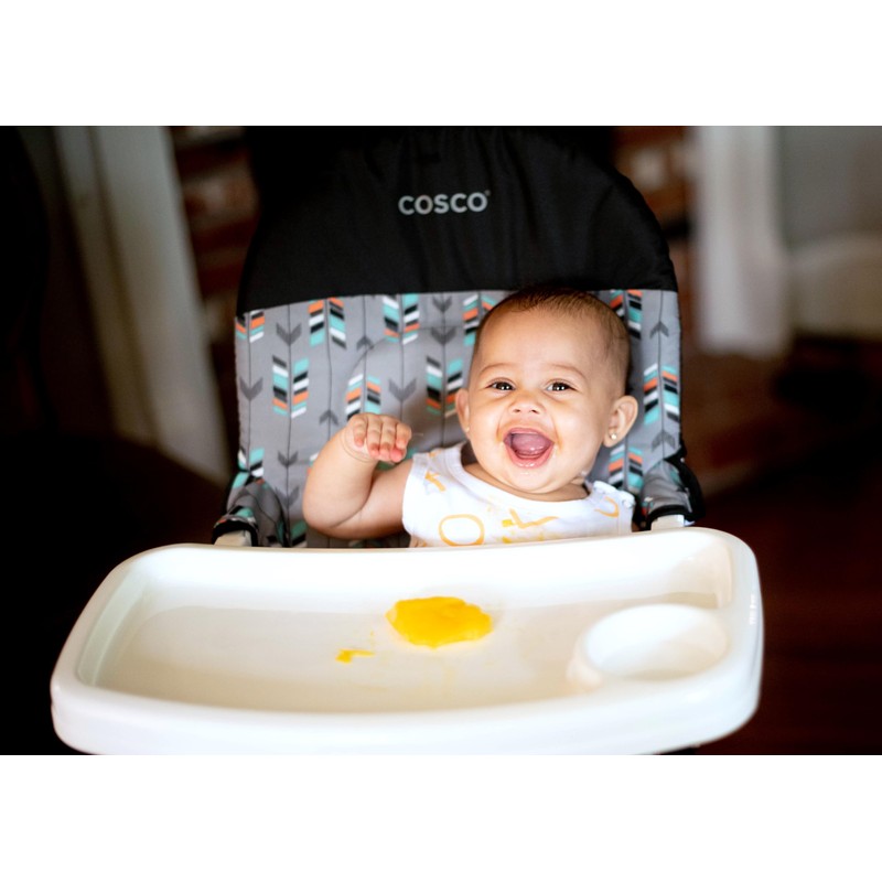 Cosco Kids Highchair for Baby, Simple Foldable High Chair, Convenient,