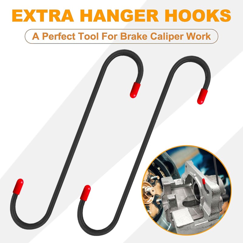HXXF Brake Tools, Brake Caliper Tool, 4 in 1 Universal